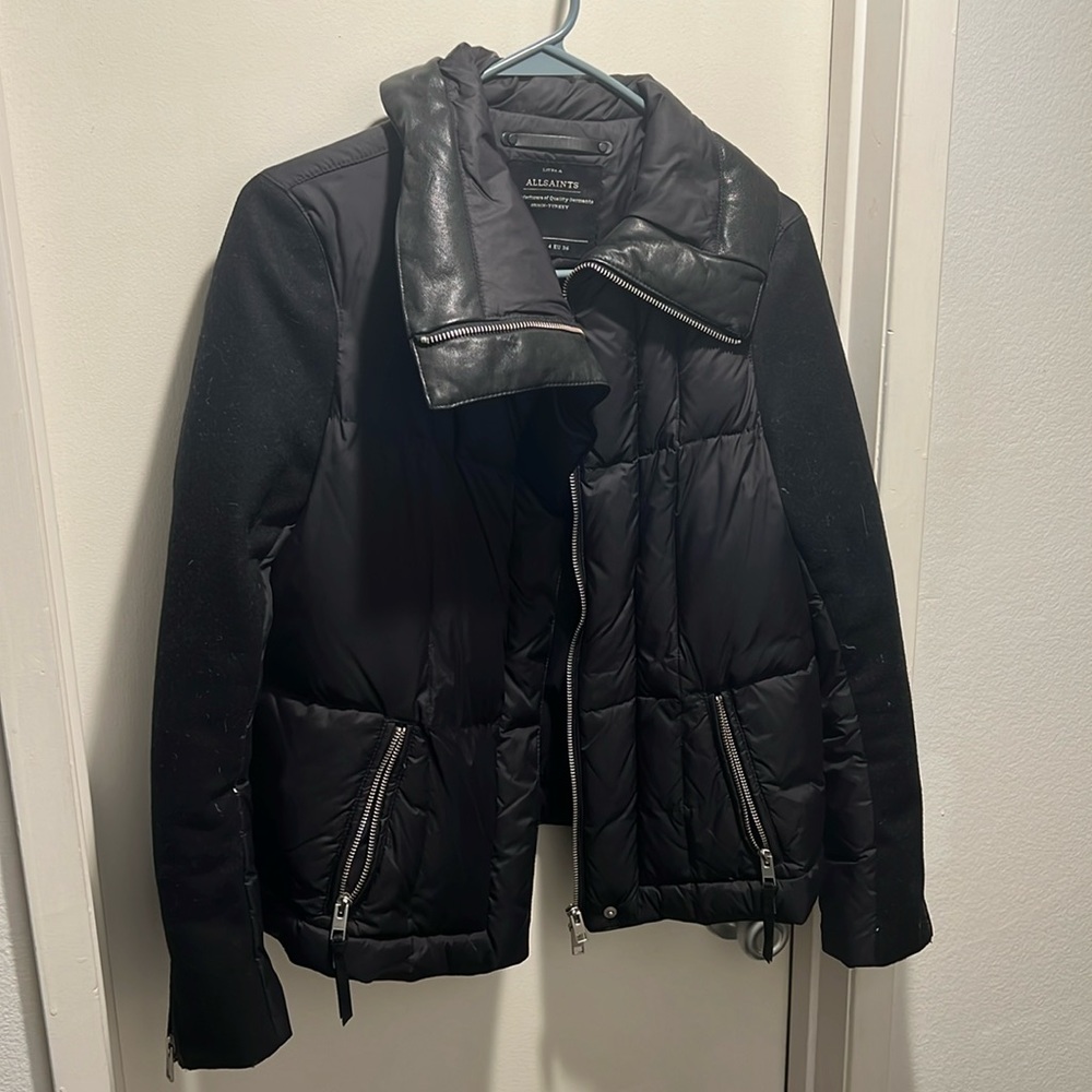 All Saints Puffer Down Jacket